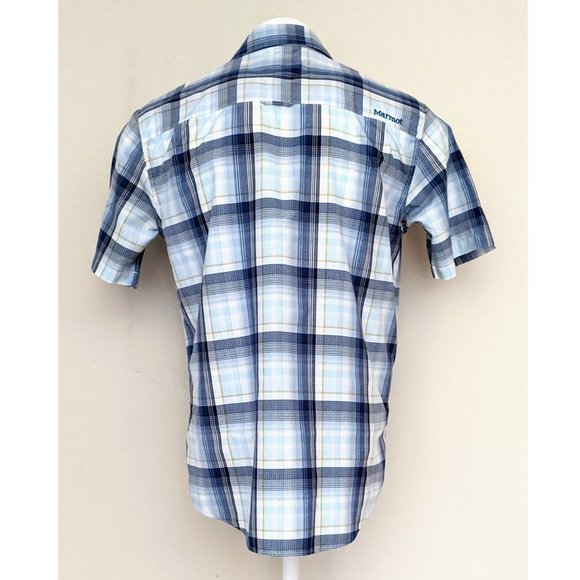 Marmot Men's Plaid Button-Down Shirt - Picture 4 of 9